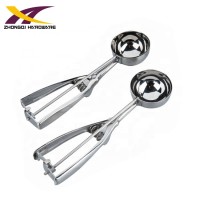 Best selling zinc alloy stainless steel ice cream spoon