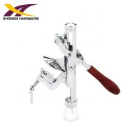 Wholesale bar table mounted aluminum alloy opener wine corkscrew