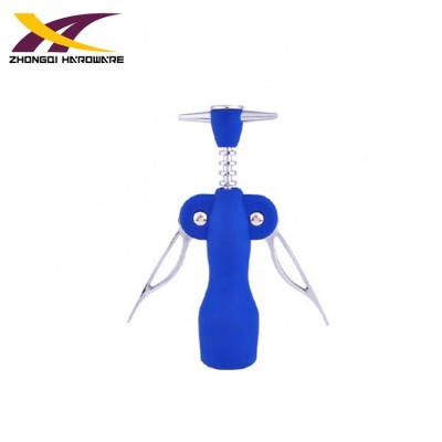 Promotion gift zinc alloy ABS bottle wing corkscrew wine opener