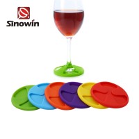 High Quality Silicone Coasters Glass Wine Coaster Colorful Set