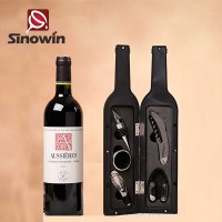 Red Wine Bottle Box 5 Pieces Wine Opener Accessory Gift Sets