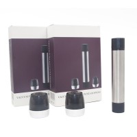 HUIJUE Wine Accessories! Wine Saver Vacuum Pump with 2 Wine Vacuum Stoppers