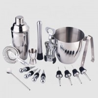 Factory Direct 700ml stainless steel wine filter stirrer gift cocktail shaker bar tools accessories