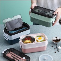 Stainless steel Lunch box with soup bow